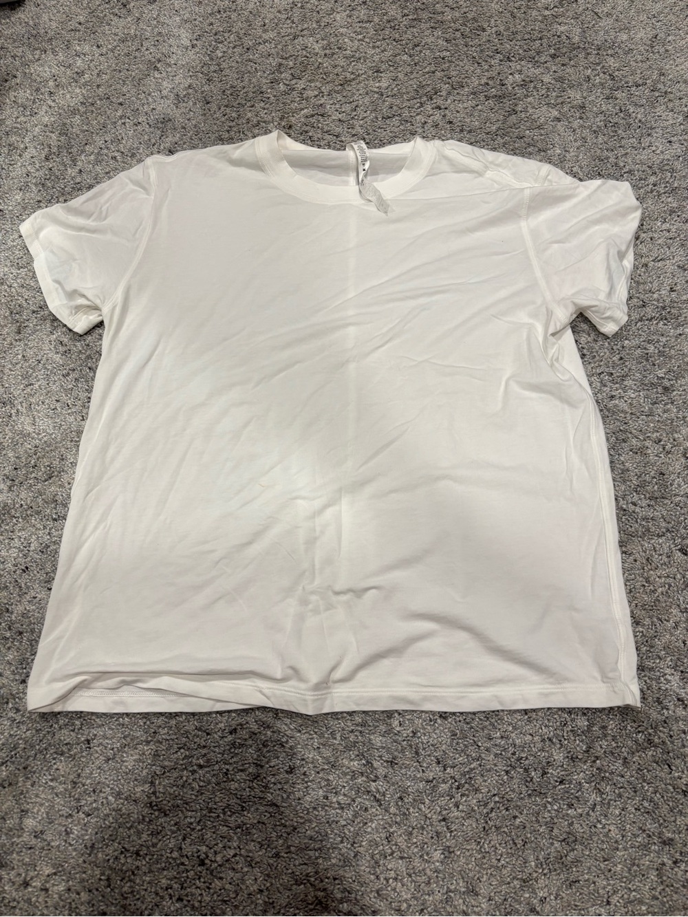 lululemon athletica Men's White Crew Tee